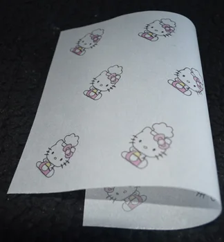 

200PCS 15x21cm & 21x29cm Hello Kitty HANDMADE Soap Wrapping Paper Soap Packaging Greaseproof Paper Gift Packing