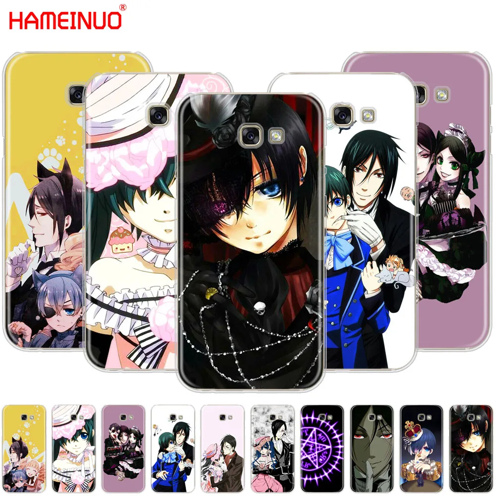 

HAMEINUO Anime Black Butler Kuroshitsuji cell phone case cover for Samsung Galaxy A3 A310 A5 A510 A7 A8 A9 2016 2017 2018