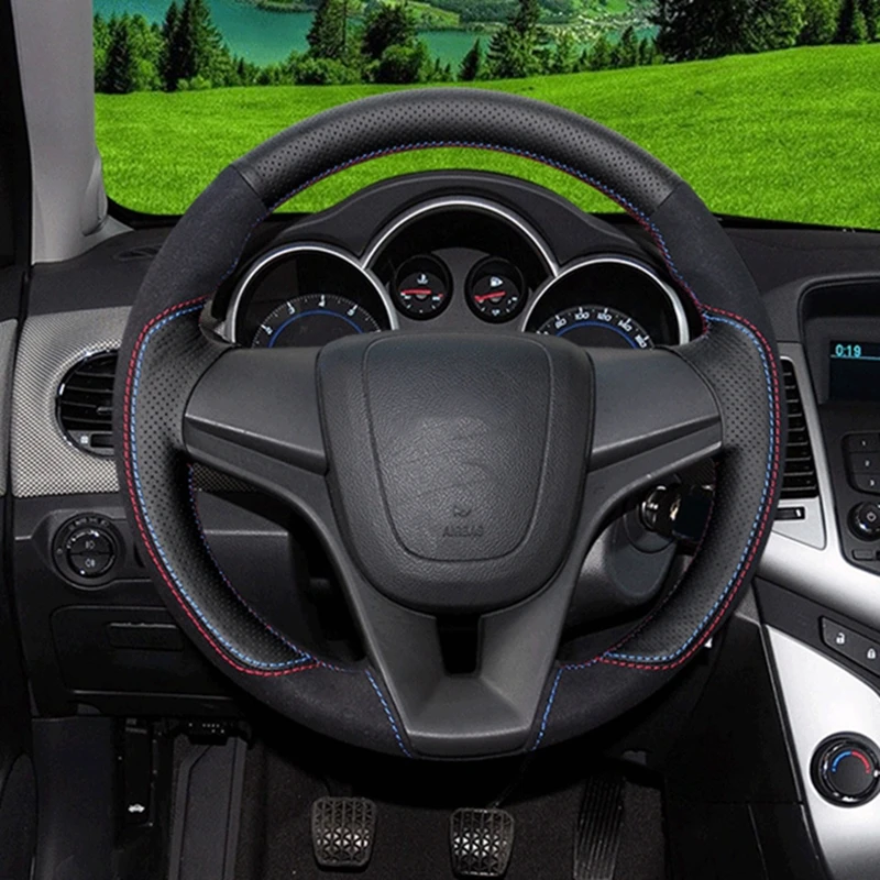 Оплетка на руль для автомобиля Chevrolet Cruze Captiva Malibu XL|Чехлы руль| |