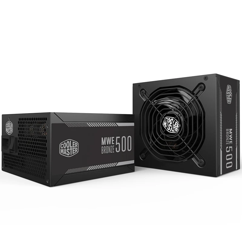 Cooler Master PC PSU компьютерный блок питания Номинальная мощность 500 Вт 500 Вт 12 см вентилятор 12 В ATX PC блок питания BRONZ 80PLUS для игры в офис