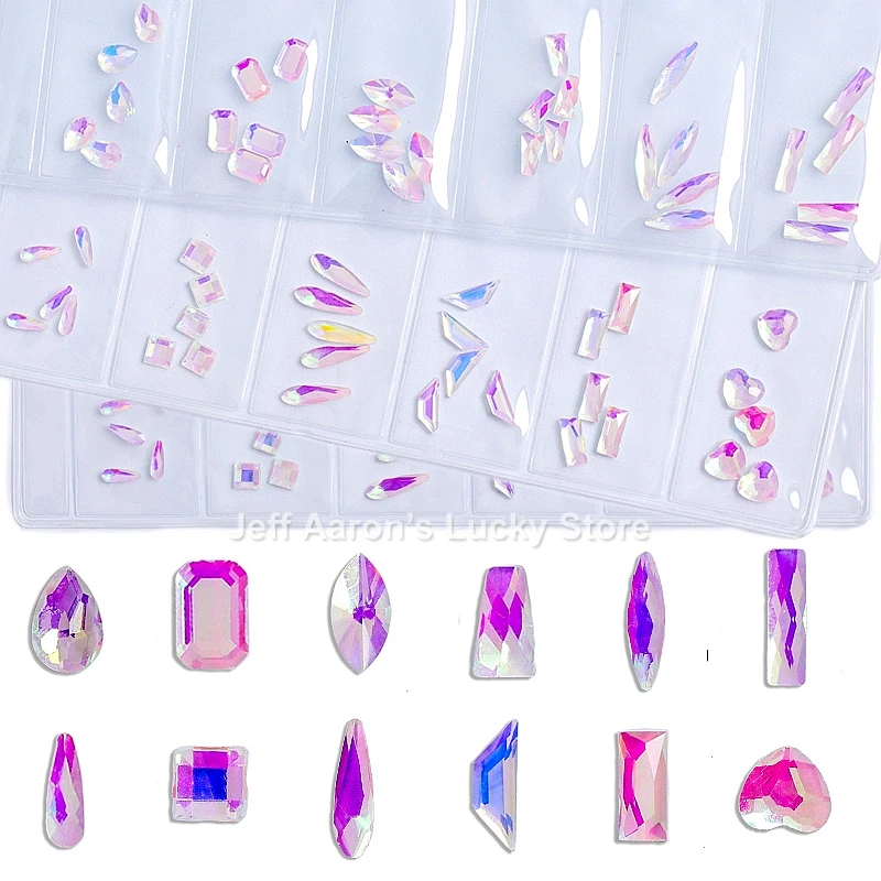 

New Arrival mixed style strass nail art decorations rhinestones crystals gems for nails accessories jewelry nail supplies tool H