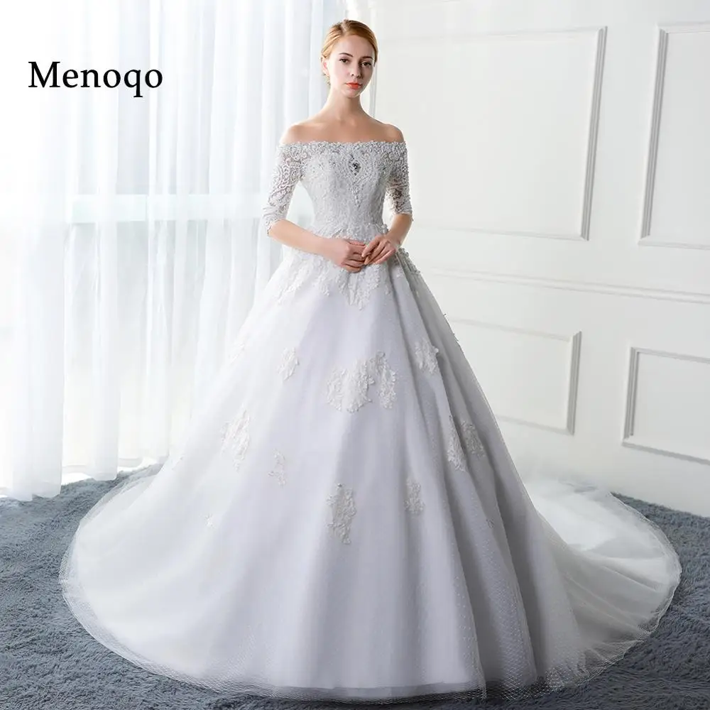 Aliexpress com Buy Menoqo Vestido De Casamento Bridal  