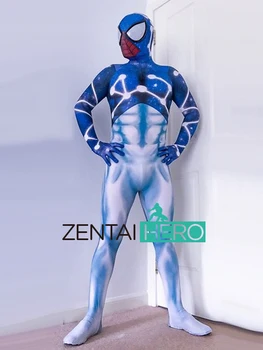 

3D Printed Custom Made Cosmic Spider-Man Cosplay Costume V2 Spandex Halloween Suits Cosmic Spiderman Superhero Zentai Bodysuit