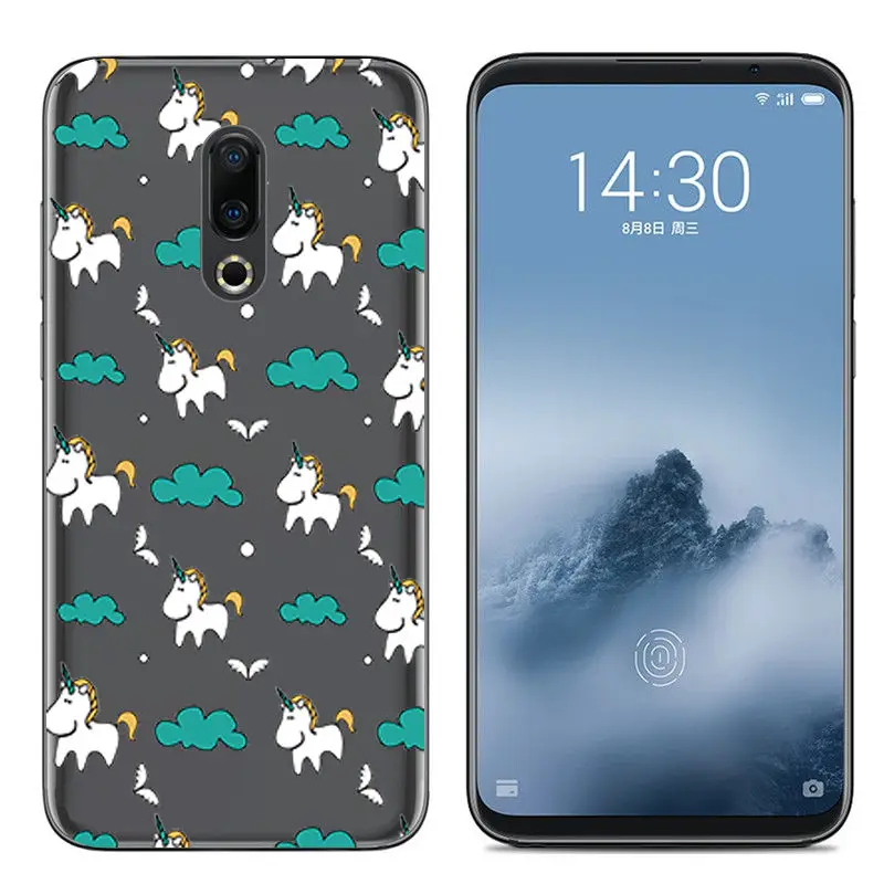 Case for Meizu 16 16X 16th 16 Plus Soft TPU Back Cover for Meizu M5 note M6 note M5C MX6 M6S Pro 6 Silicone Protective Fundas (3)