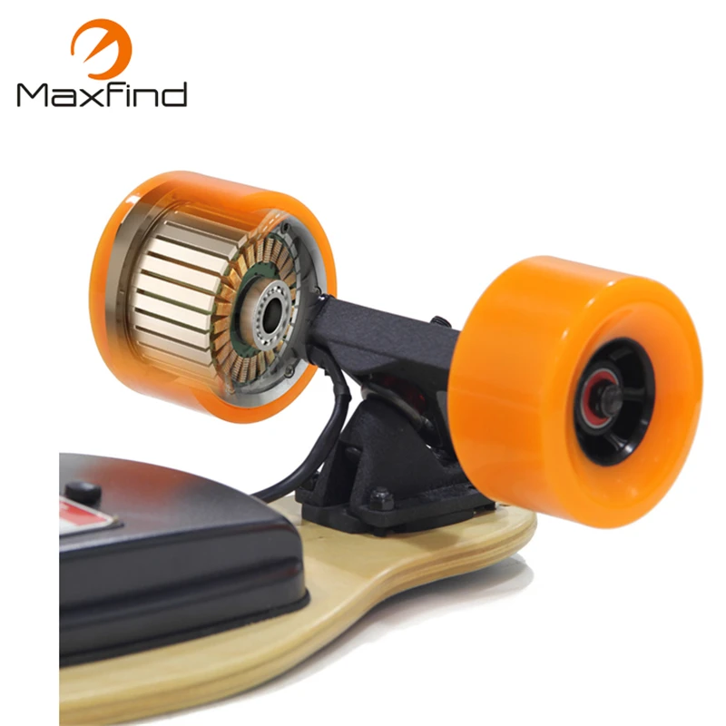 Motor de monopatín eléctrico Maxfind 90mm Motor de cubo sin escobillas de alta velocidad, Motor inteligente Micro autoequilibrado de 500 W para rueda - 1