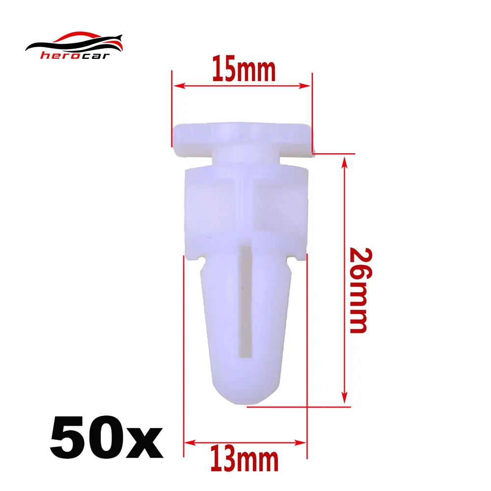 In Stock New 50x For BMW Door Sill Strip Clips Protective Trim Clip