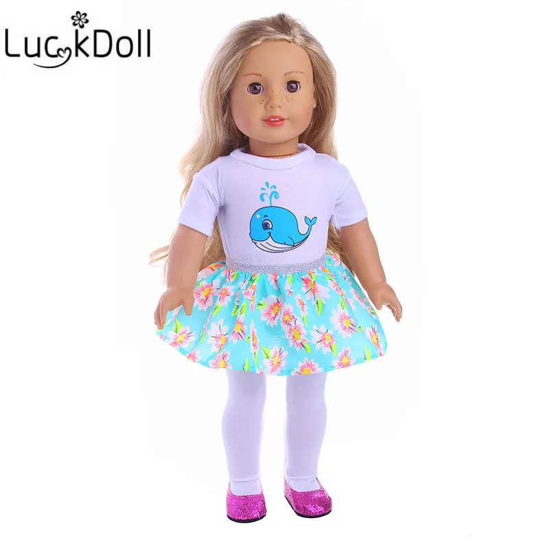 Luckydoll новая кукла одежда аксессуары для 18 дюймовая американская женщина и 43 см