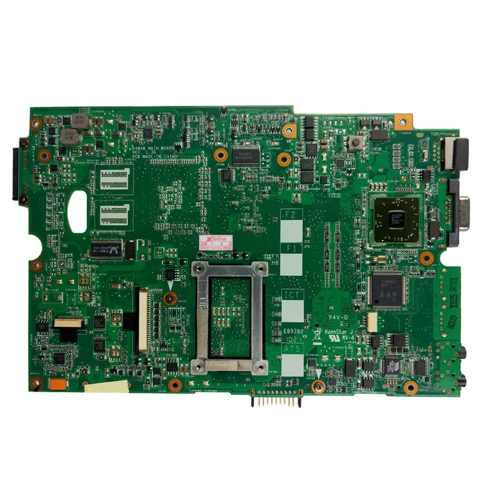 Для For Asus K40AF K40AB K40AD K50AF K50AB K50AD материнская плата для ноутбука REV 1 3 512m графика 14