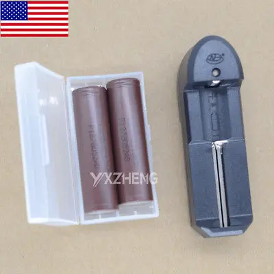 2PCS HG2 18650 3000mah high drain 20A Rechargeable font b Li ion b font font b
