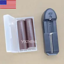 2PCS HG2 18650 3000mah high drain 20A Rechargeable font b Li ion b font font b