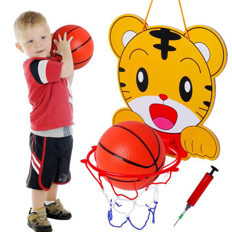 

Kids Basketball Toys for Children Adjustable Cartoon Animals Basket Indoor and Outdoor Educational Sport Interactive Games Gifts