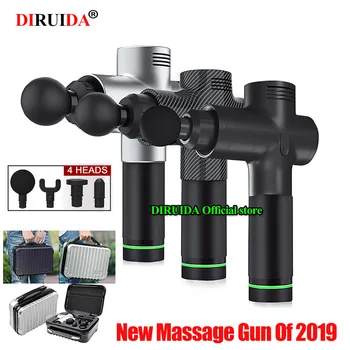 

2019 Original Muscle Massage Gun Deep Tissue Massager Therapy Gun Exercising Muscle Pain Relief Body Shaping Replace For Hypervo