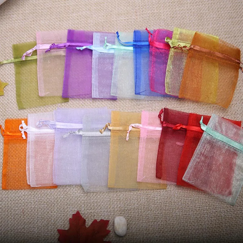 50Pieces /lot (7.5*10cm) Organza Gift Bags Jewelry Drawstring Pouches Wedding Christmas Party Bags Small Pocket Wholesale 50Pieces /lot (7.5*10cm) Organza Gift Bags Jewelry Drawstring Pouches Wedding Christmas Party Bags Small Pocket Wholesale