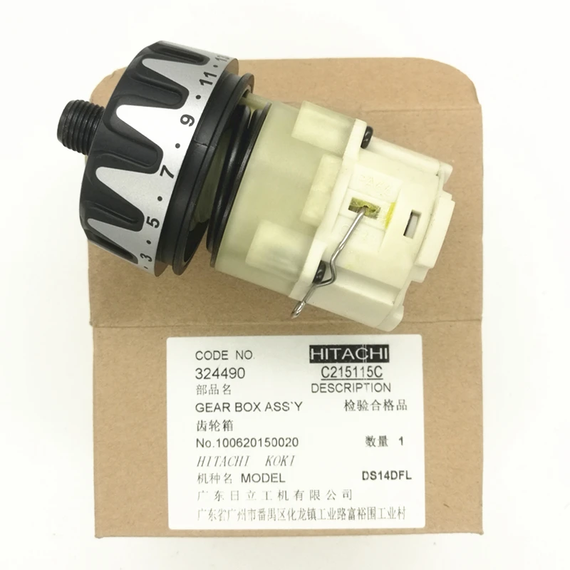 Reducer GEAR BOX ASS'Y 324490 For HITACHI DS18DFL DS18DVF3 DS18DFLPC DS14DVF3 DS14DFLPC DS14DFL Drill Machine Reducer GEAR BOX ASS'Y 324490 For HITACHI DS18DFL DS18DVF3 DS18DFLPC DS14DVF3 DS14DFLPC DS14DFL Drill Machine