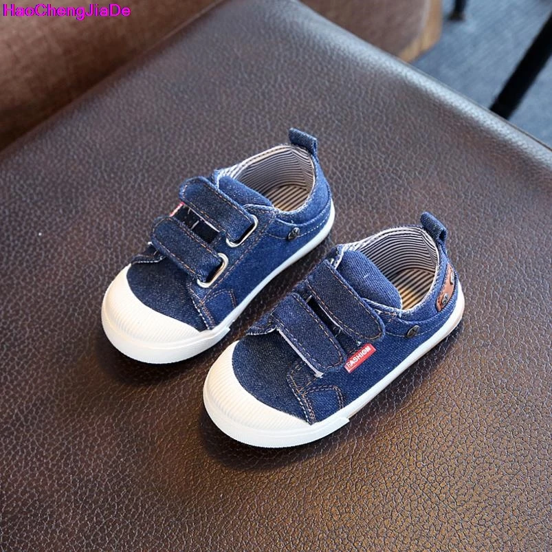 Haochengjiade الربيع قماش أحذية الأطفال فتاة تنفس الأحذية الفتيان و الفتيات لا رائحة القدمين لينة chaussure/أطفال رياضية