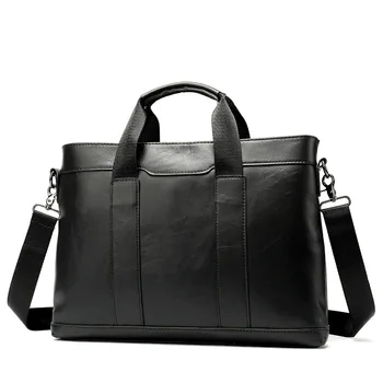 

Vintage Messenger Bag men's genuine leather men's shoulder bags made of natural Male briefcases laptop Crossbody bag for men