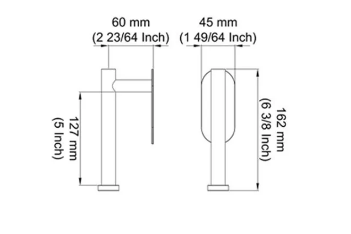 304 бумажная вешалка для полотенец из нержавеющей стали, без ногтей, кухонный держатель для рулона бумаги LM5221017py