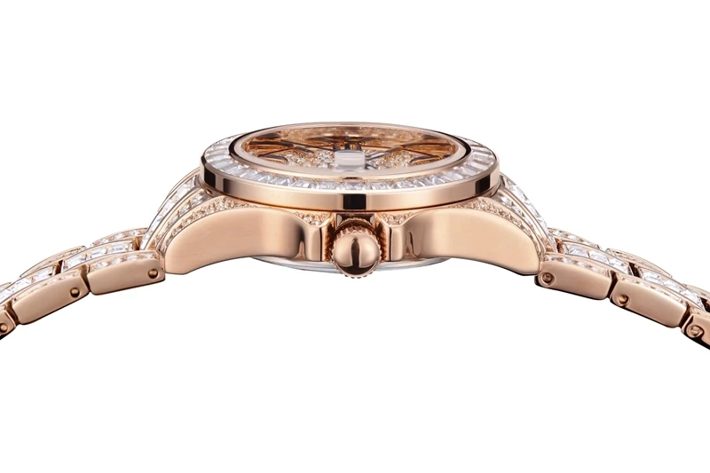 Bling люксовый бренд Davena 60313 часы новый кристалл женщин платье горный хрусталь моды