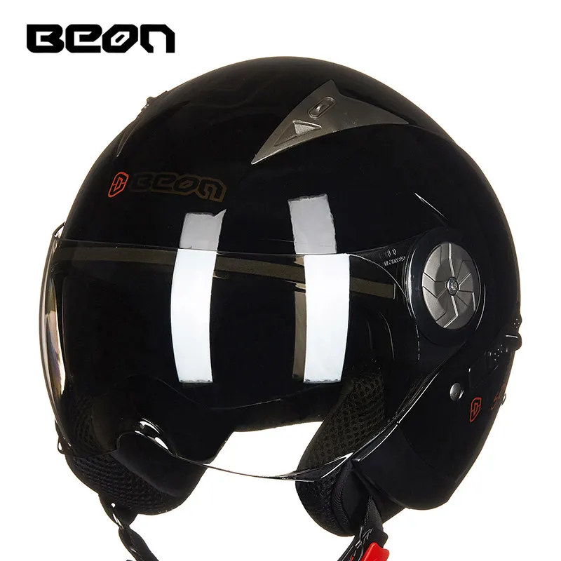 BEON модный moto rcycle шлем Ретро шлем двойной объектив шлем falf шлем moto casco B-216 из АБС и поликарбоната