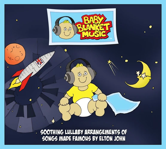 Baby Blanket Music BBM002 CD - Soothing Lullaby Arrangements of Songs Made Famous by Elton John (1)