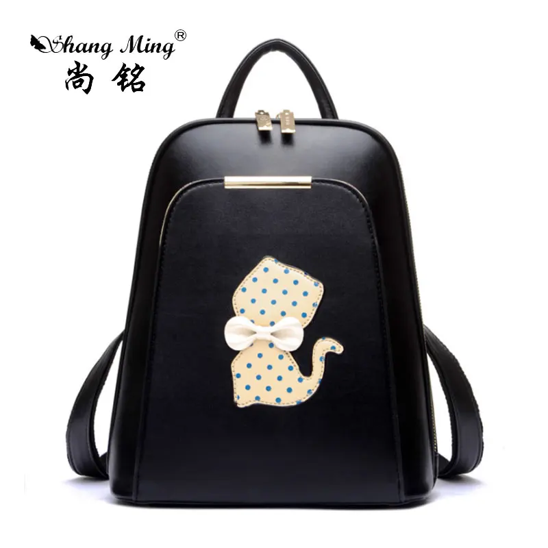 ShangMing 2017 Women Backpack Summer Tassel Printing PU Backpacks Flowers Floral School Rucksack Women Bags For