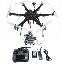 Assembled Full Set Drone RTF HMF S550 Frame GPS APM2 8 Flight Control with Compass AT10