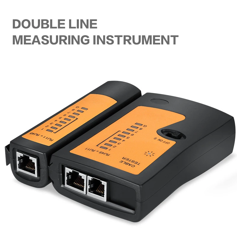 Professional RJ45 RJ11 RJ12 CAT5 CAT5e Portable LAN Network Tool Kit Utp Cable Tester AND Plier Crimp Crimper Plug Clamp PC