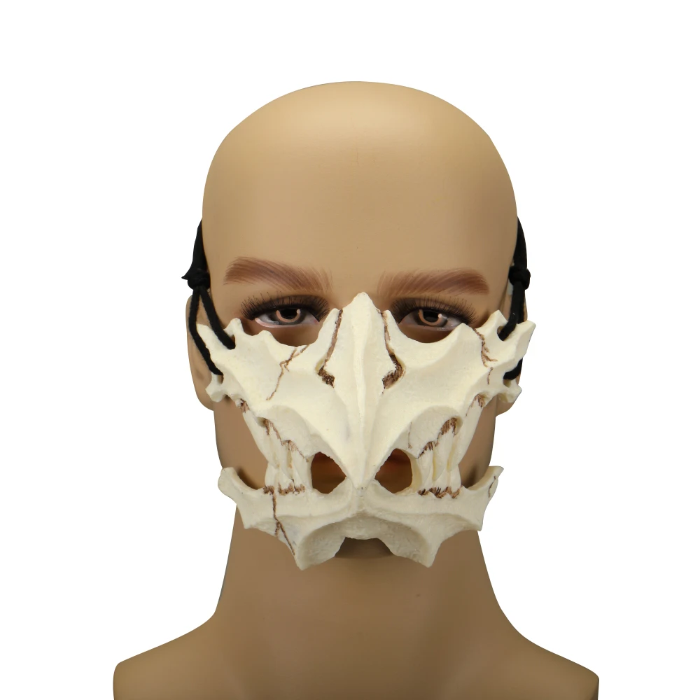 Новая маска японского дракона, Экологически чистая и натуральная смола, маска для животных, Маскарадная маска для животных, ручная работа