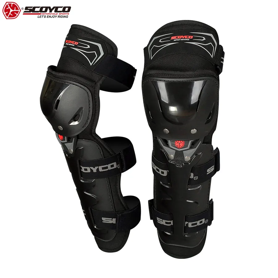

SCOYCO 2019 Motorcycle Knee Guard 2 pcs with PP Shell Protection Shin Protector Safety Cycling Racing Extreme Sport Equippment