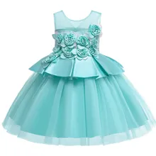 Платье с цветочным узором для девочек; торжественное атласное платье без рукавов для маленьких девочек; Vestidos; детская одежда для свадебной вечеринки; одежда для дня рождения