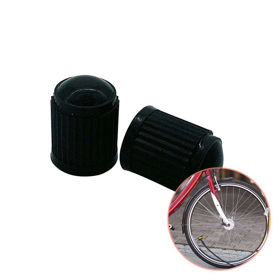 100PCS Tubeless Tyre Wheel Stem Air Valve Caps Car Tire Valve Caps Auto