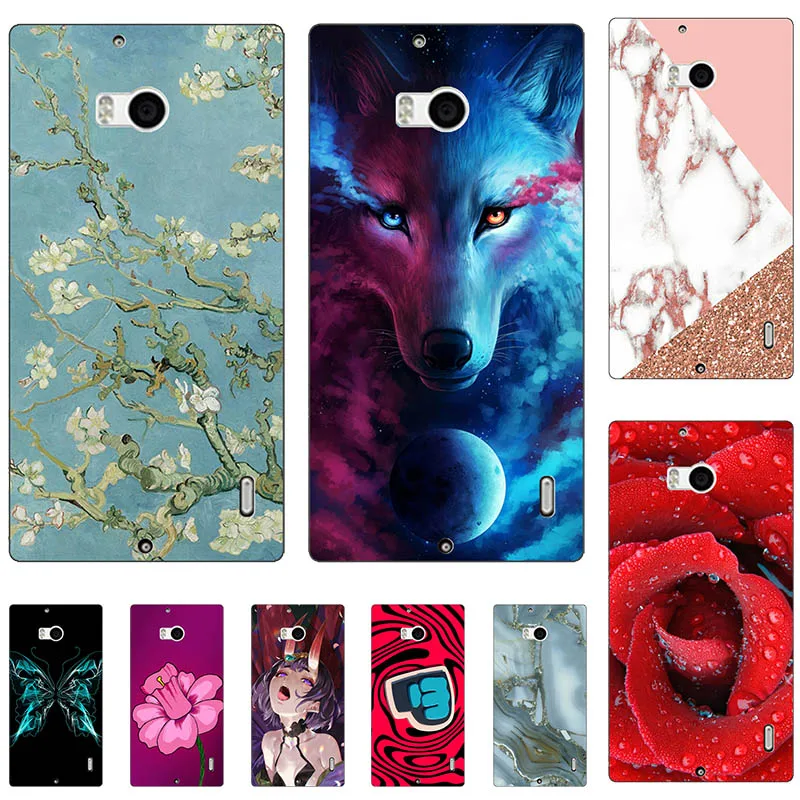 

Plastic Coque Case For Nokia Microsoft Lumia 930 Back Cover Cases For Nokia Lumia 930 3D Relief Printed Pattern Phone Shells
