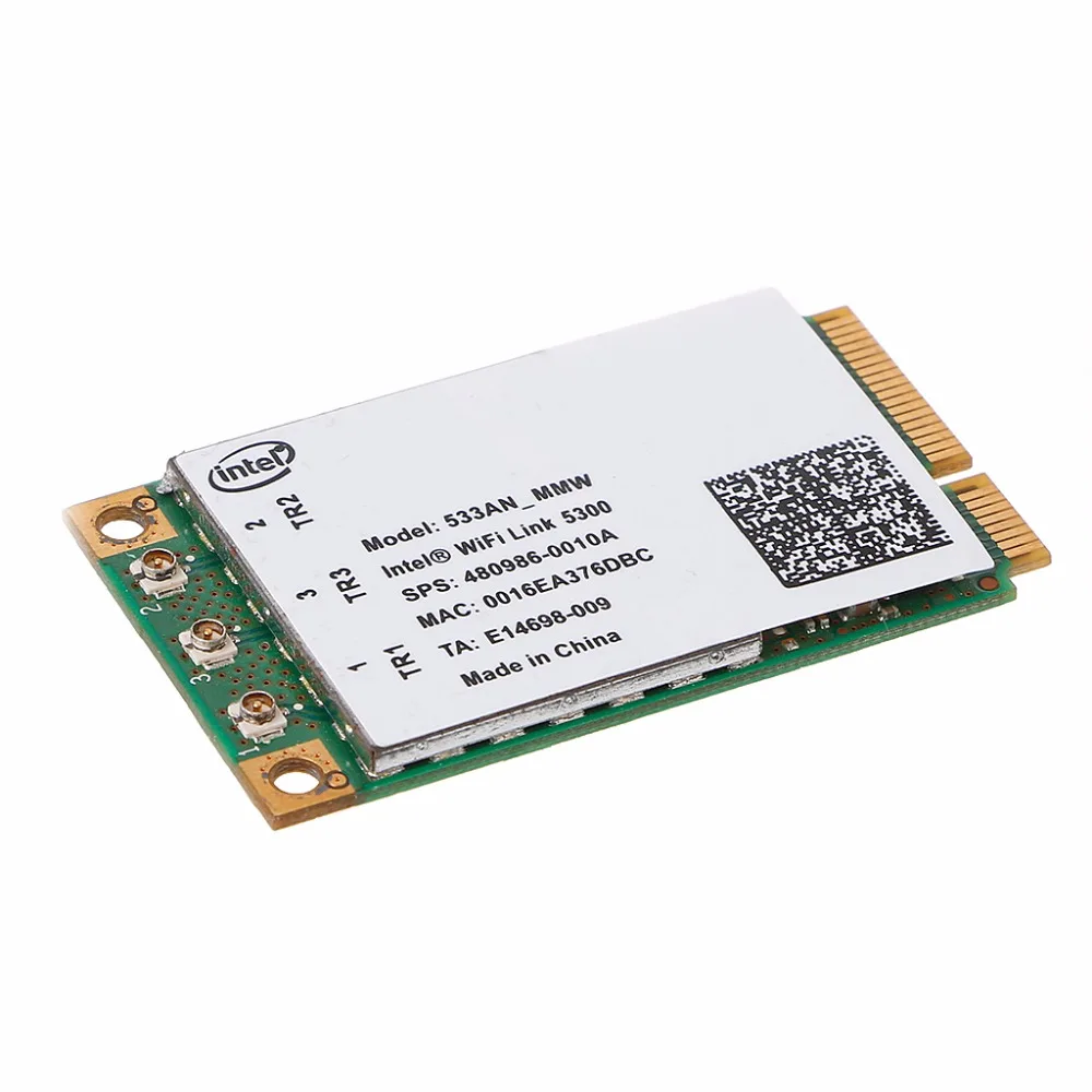 2,4 ГГц и 5,0 ГГц 5300 533AN_MMW беспроводной WLAN WiFi мини PCIe Карта 802.11n+ 450 Мбит/с модуль устройства WiFi Соединительная карта