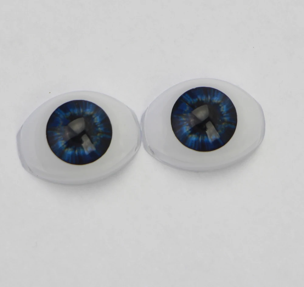 2 пары подходят для 17 дюймов Reborn Bebe Doll Eyes мм аксессуары кукол акриловые