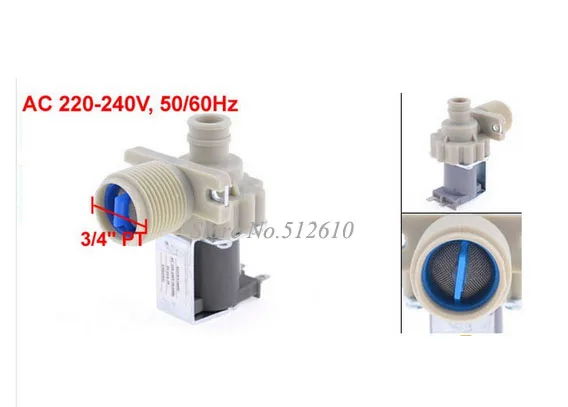 

New Original AC 220-240V 2 Pins 26mm Thread Water Inlet Solenoid Valve for LG Washing Machine