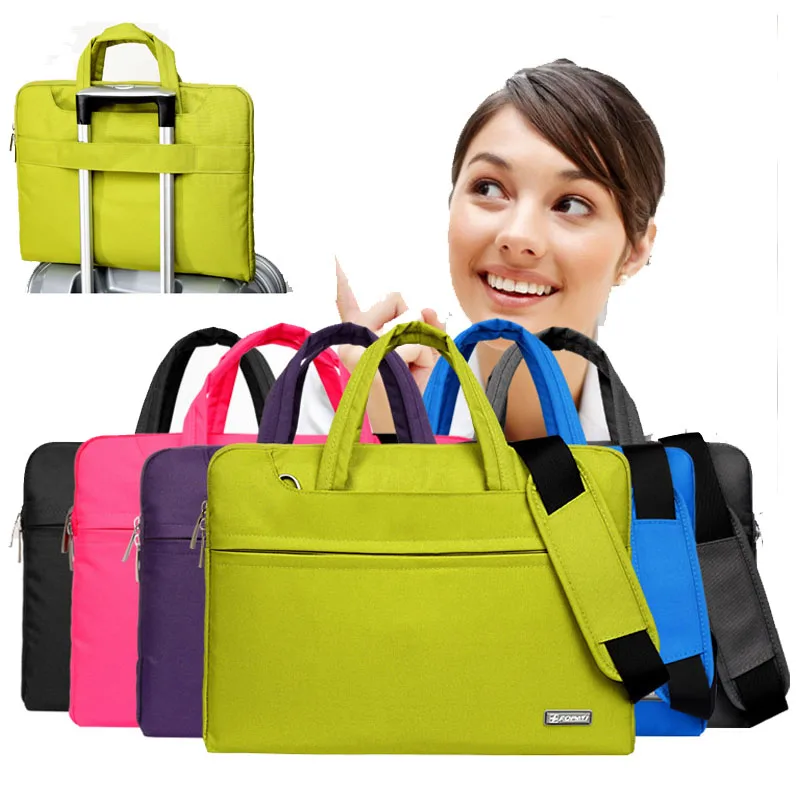 Hot Fashion 11,12,13,14 15.6 inch Laptop Bag Notebook Shoulder Messenger Bag Men Women Handbag Sleeve for Macbook Air Pro Case