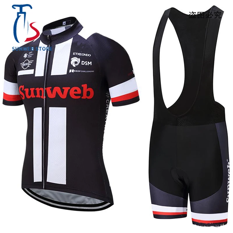 

2019 TEAM sunweb cycling PRO cycling jersey bibs shorts suit ropa ciclismo hombre mens summer quick dry BICYCLING Maillot wear