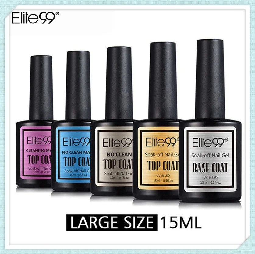 Elite99-15ml-Large-Top-Primer-Gel-Varnish-Soak-Off-UV-LED-Gel-Nail-Polish-Base-Coat