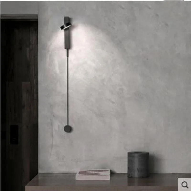 

L Modern light luxury T wall lamp LED dimming simple design living room aisle corridor bedroom bedside decorative lights