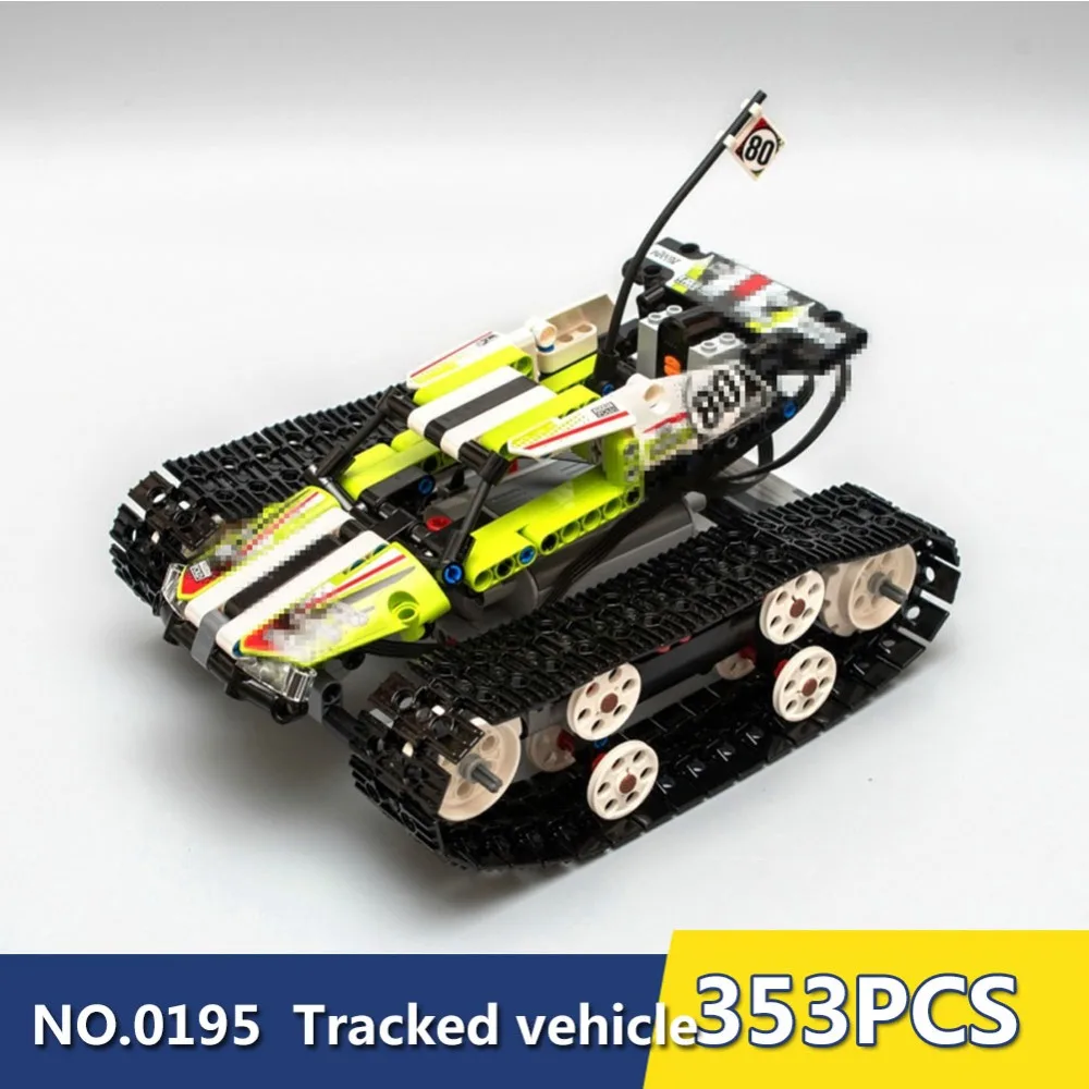 

Technic RC TRACKED RACER car Electric Motor Power Function fit legoed technic 42065 city Building Block bricks Model kid gift