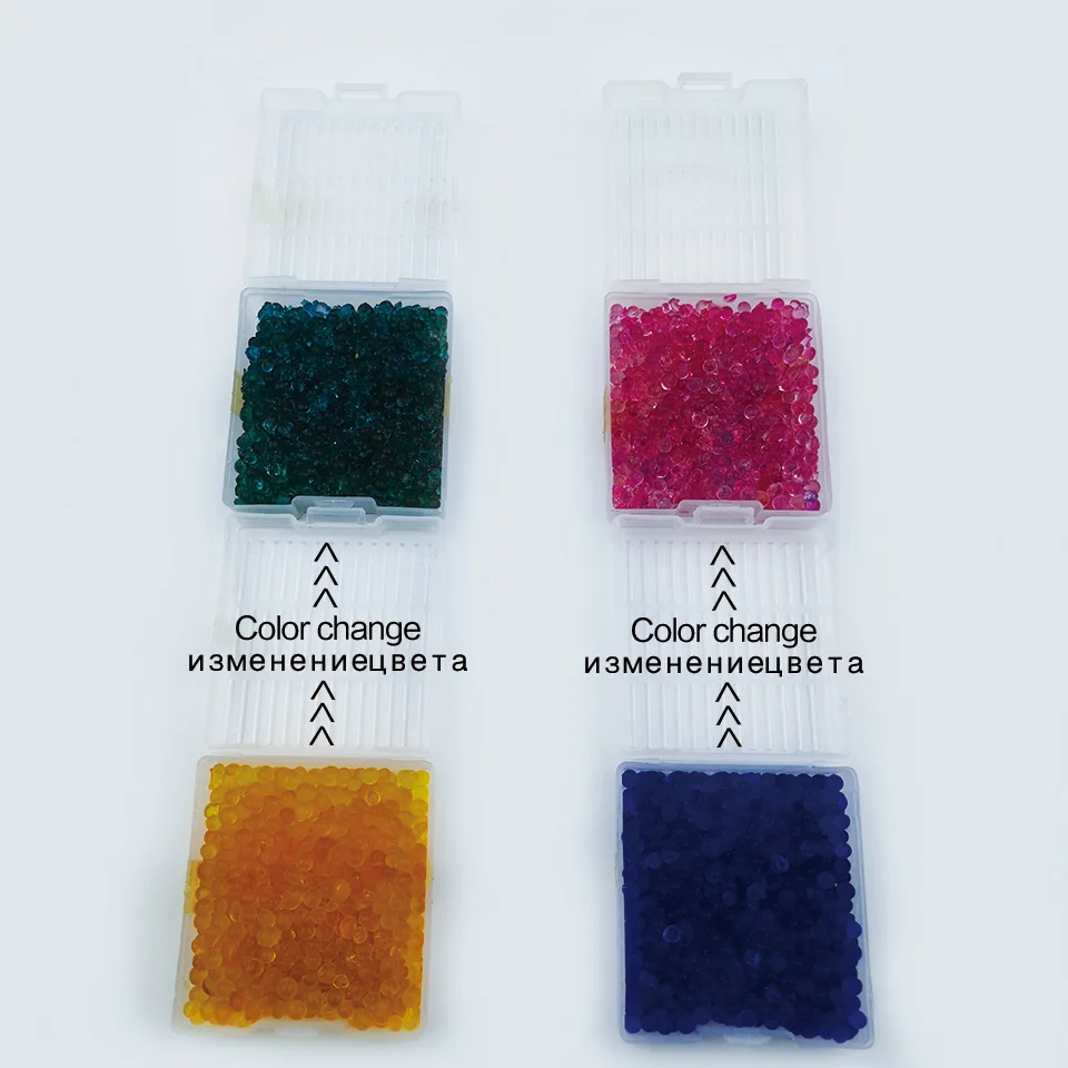Silica Gel Box 1pc Reusable Orange Blue Silicagel Moisture Absorber Absorbent Desiccant Box Color Changing Indicating2