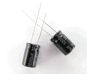 

500pcs 1000UF 10V 8X12MM Aluminum Electrolytic Capacitor 10V1000UF