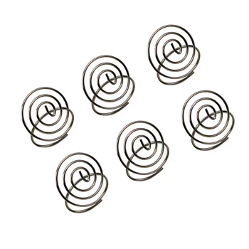 

10 Pcs Photo Holder Card Paper Clips Creative Round Shape Card Holder Circle Stereo Note Pad Table Number Holders Menu Clips