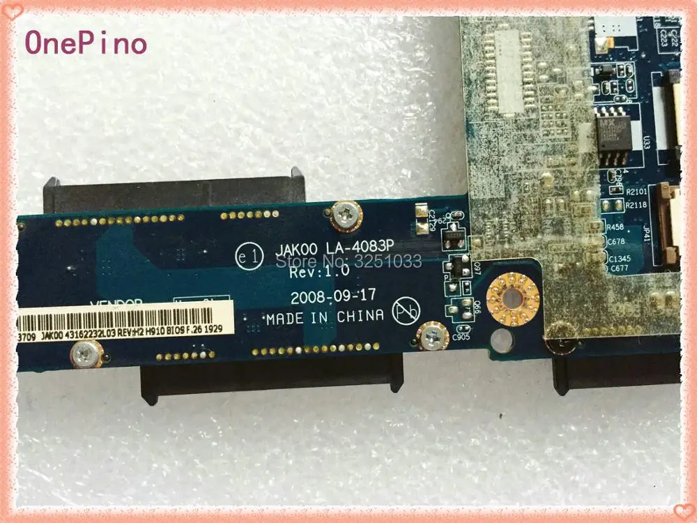 LA-4083P для hp Pavilion dv7-1000 ноутбук JAK00 LA-4083P 507169-001 для hp Pavilion DV7 Ноутбук материнских плат для Intel DDR2