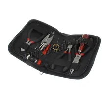 7 unids/set herramienta de equipos de sistema punzón / de los alicates / tijeras / pinzas alicates de la joyería de corte cadena ronda rebordeando haciendo Kit de herramientas de reparación