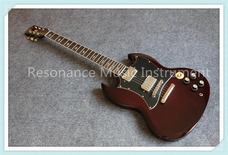 

China OEM Angus Yang Suneye SG Electric Guitars With Mahogany Body & Neck For Sale