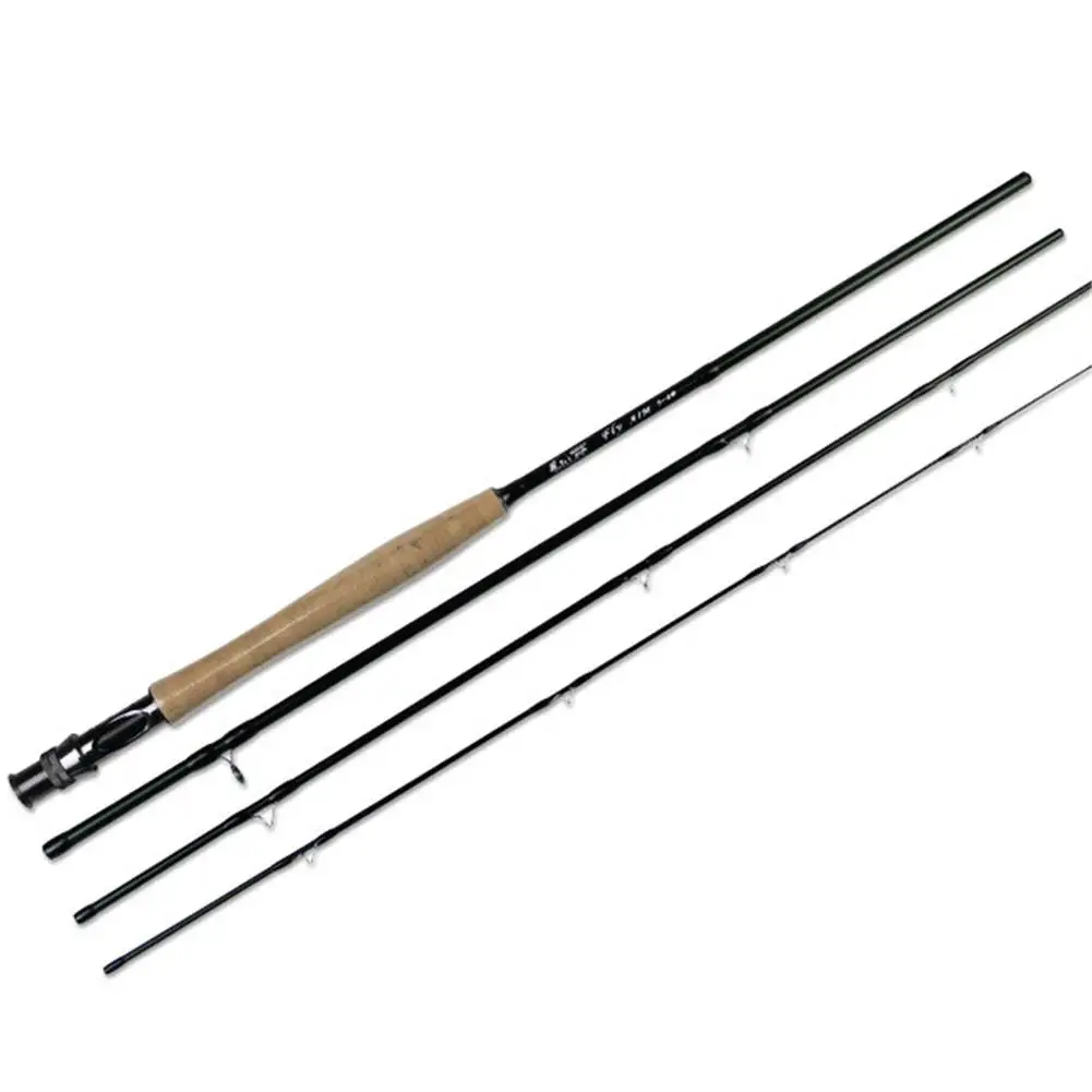 

DSstyles iLure 2.43m Carbon 4 Knots Fly Fishing Rod 5/6# Fishing Equipment