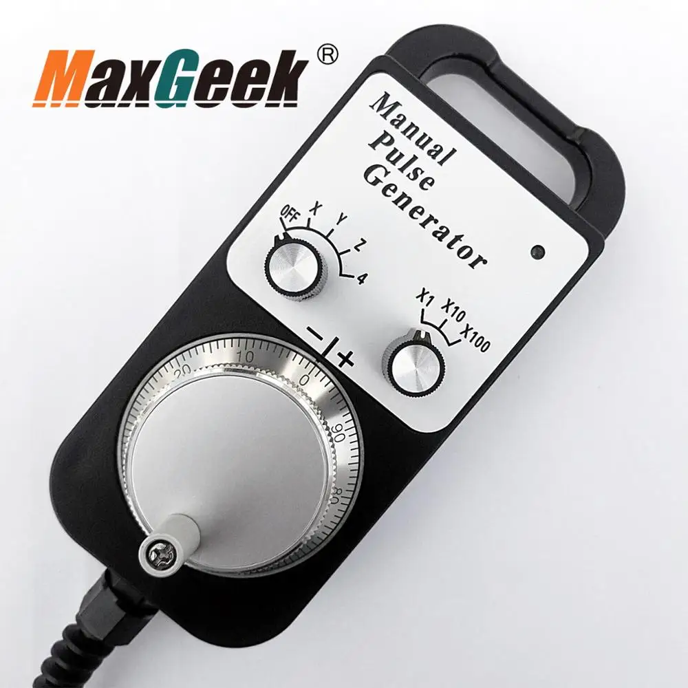 

OMT-001 4Axis Manual Pulse Generator CNC Handwheel MPG 5V 100PPR Universal Type for Other Systems