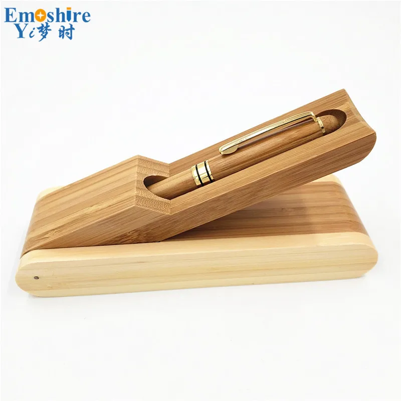 Emoshire Creative bamboo pen suit boutique environmental protection bamboo pencil box custom natural qualities spot 1 from (7)