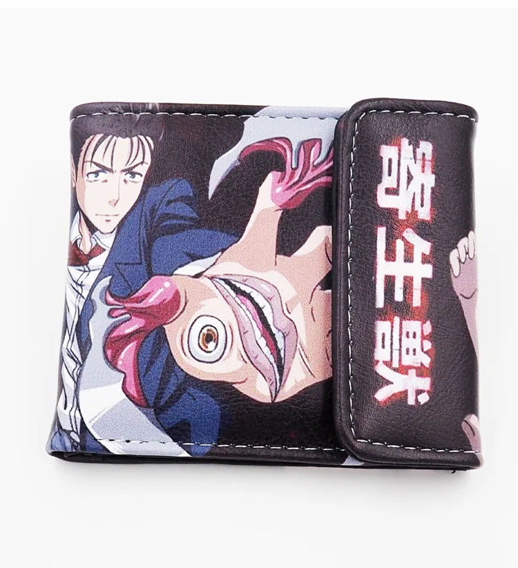 

anime Kiseiju wallet cosplay Bifold Students wallet new style Free shipping